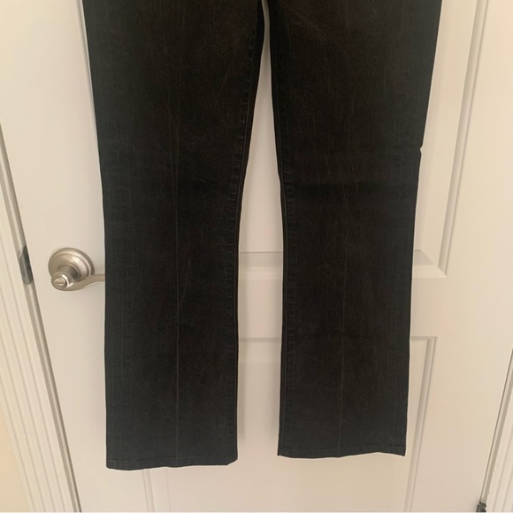 7 FOR ALL MANKIND Black Bootcut Jeans Sz 25 - Picture 7 of 9